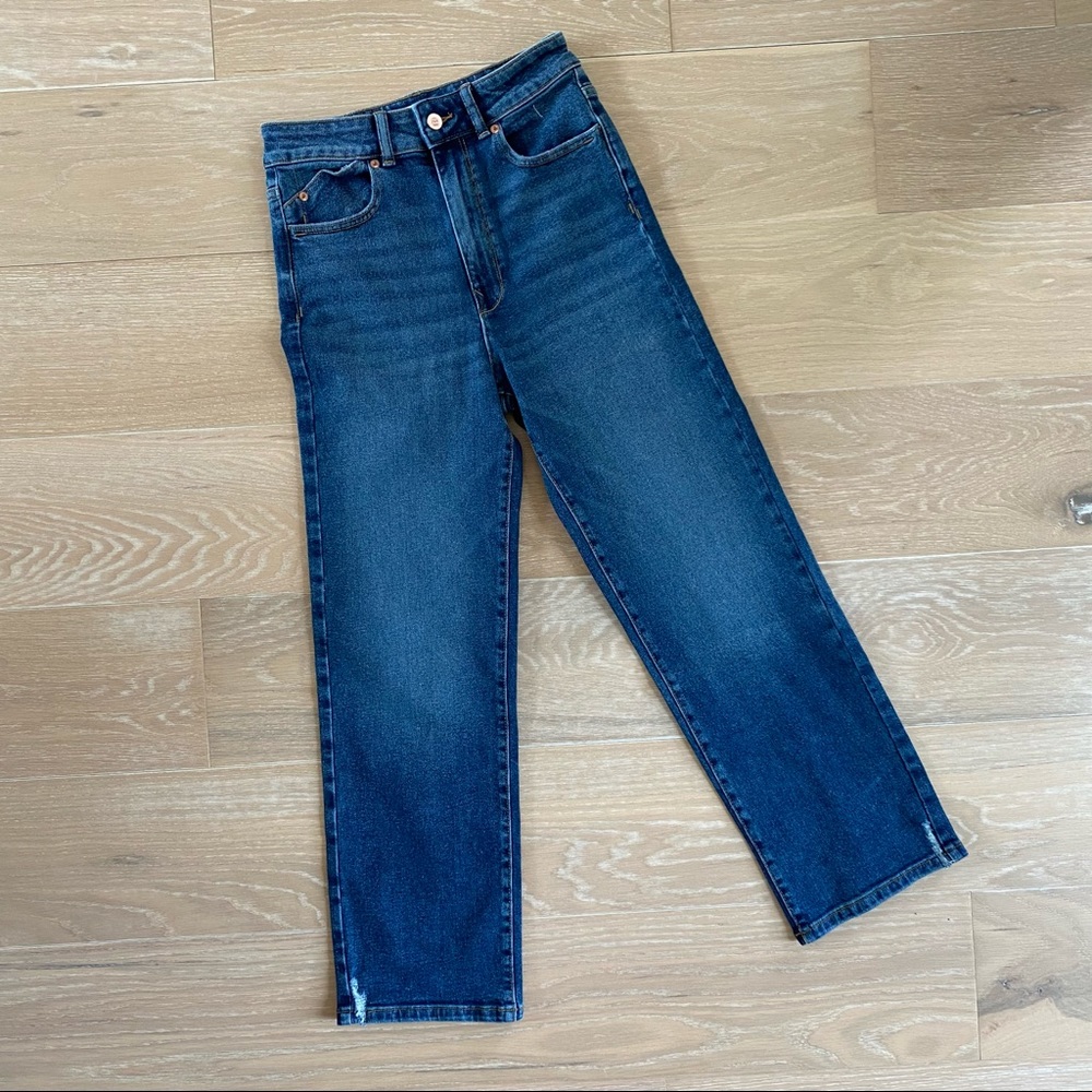 ZARA Denim Collection Spring/Summer Z1975 Mom Fit High Waisted Jeans